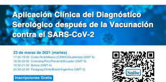 Webinar: Aplicación Clínica del Diagnóstico Serológico después de la Vacunación contra el SARS-CoV-2