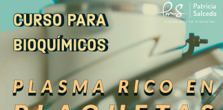 Curso plasma rico en plaquetas y fibrina rica en plaquetas