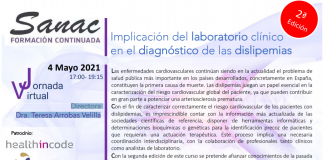 Curso online: Implicación del laboratorio clínico en el diagnóstico de las dislipemias 2° Edición