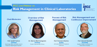 IFCC Webinar: Risk Management in Clinical Laboratories