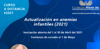 Curso a distancia: Actualización en anemias infantiles (2021)